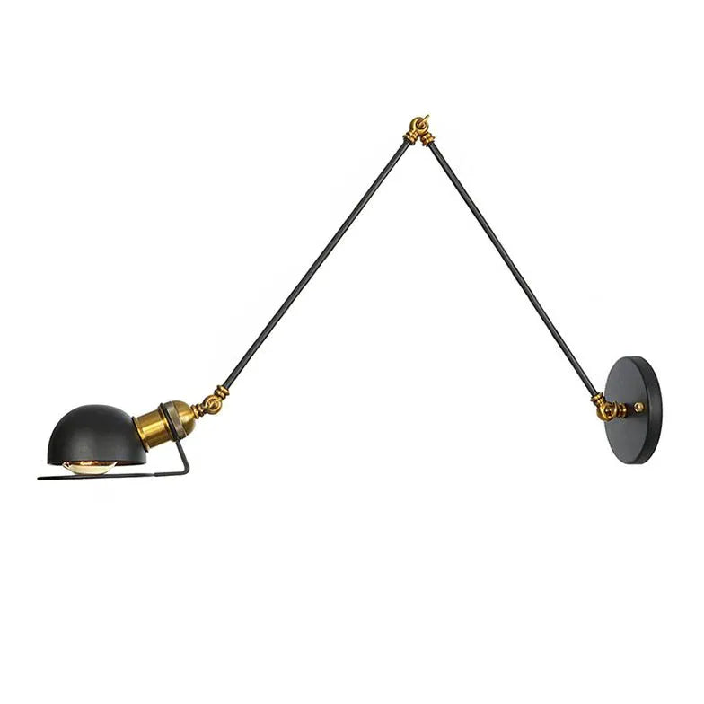 Black Reading Light For Bedroom Brady Metal Led