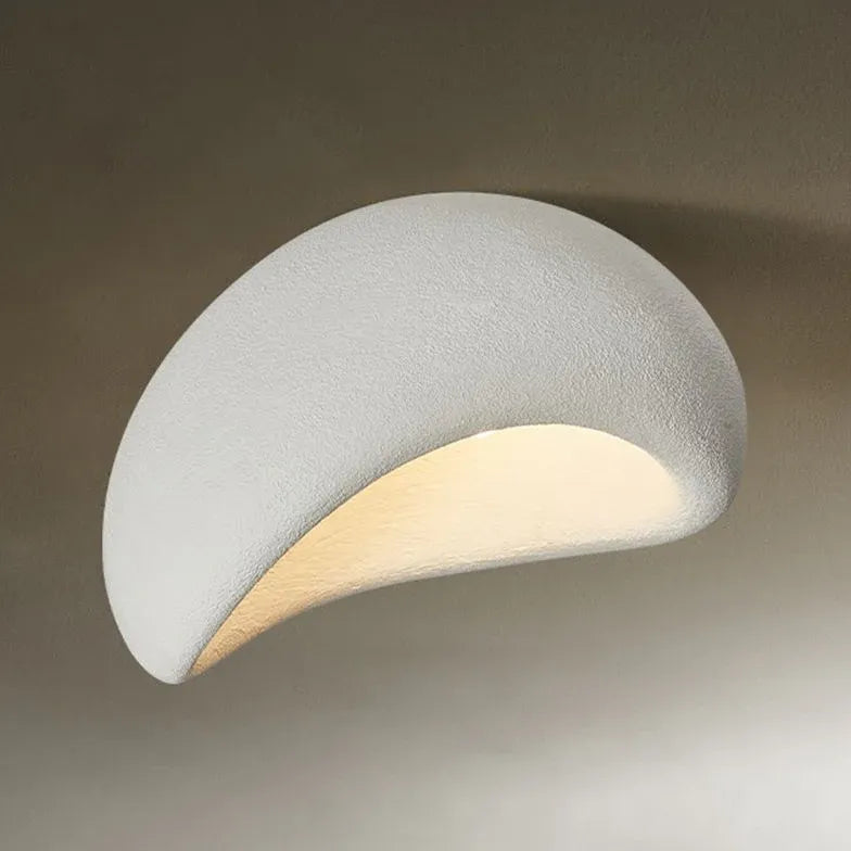 White Flush Light For Bedroom Byers Resin Ip20 Led