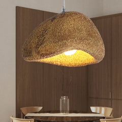 Light Single Pendant For Bedroom Byers Wabi Sabi Bread Shape