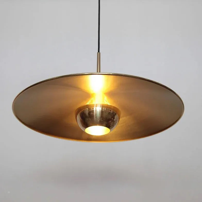 Gold Statement Pendant Light For Bedroom Cairns Metal