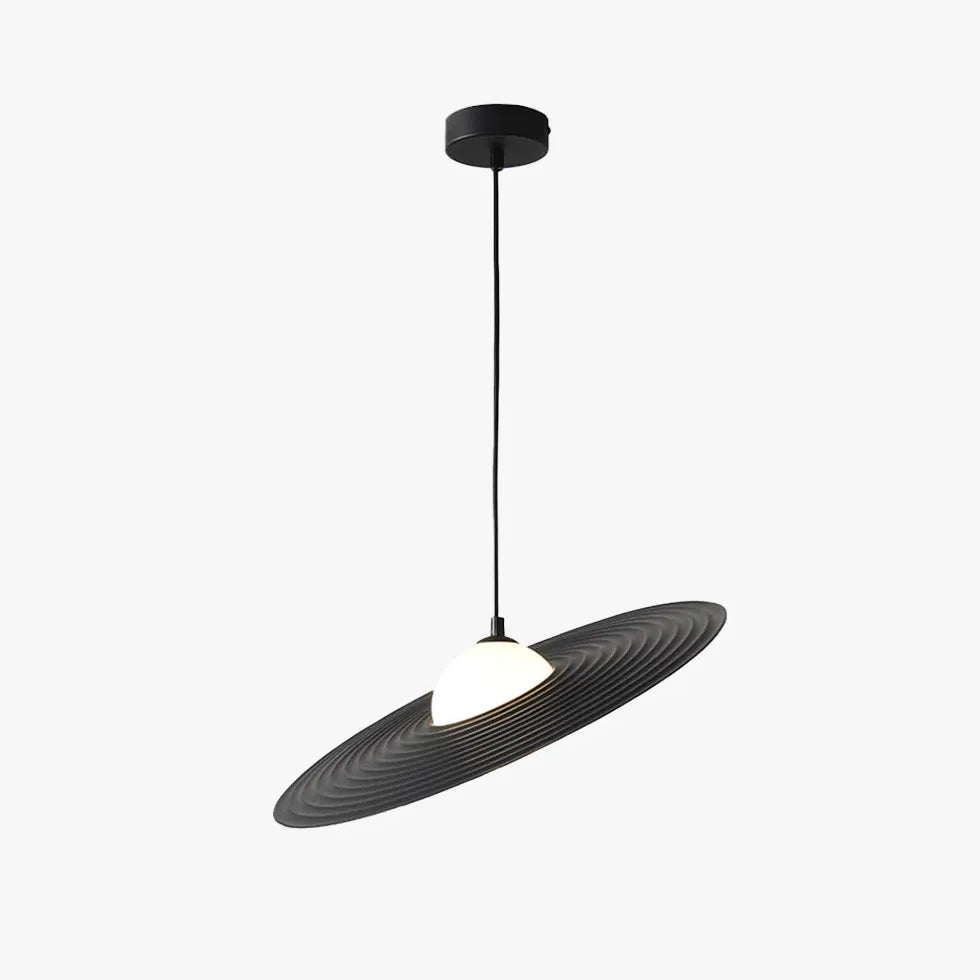 Black Statement Pendant Light For Bedroom Carins Metal Ip20