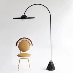 Black Floor Lamp For Kitchen Carins Metal Plug