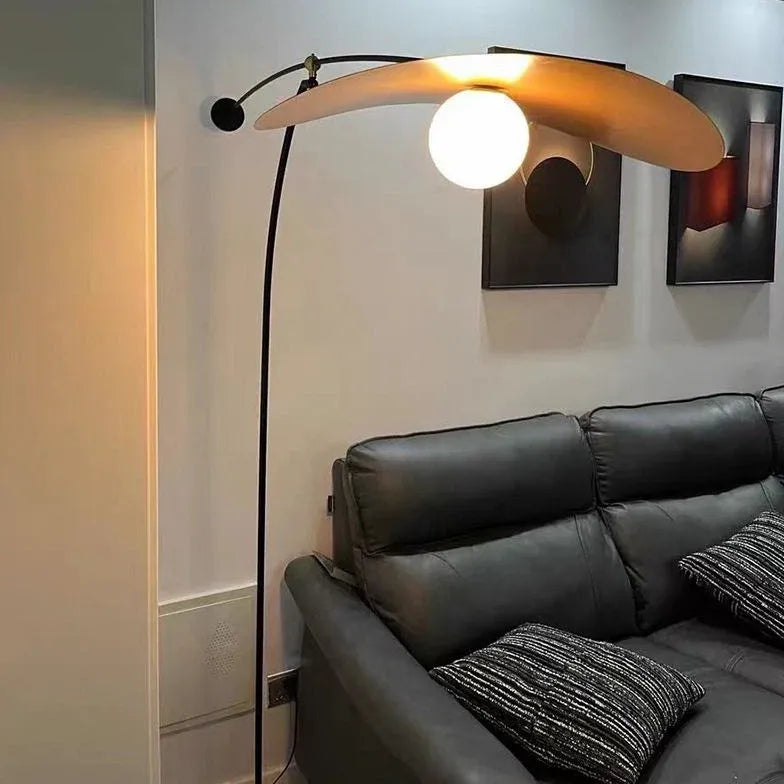 Black Floor Lamp For Living Room Linear Carins Metal Ip20