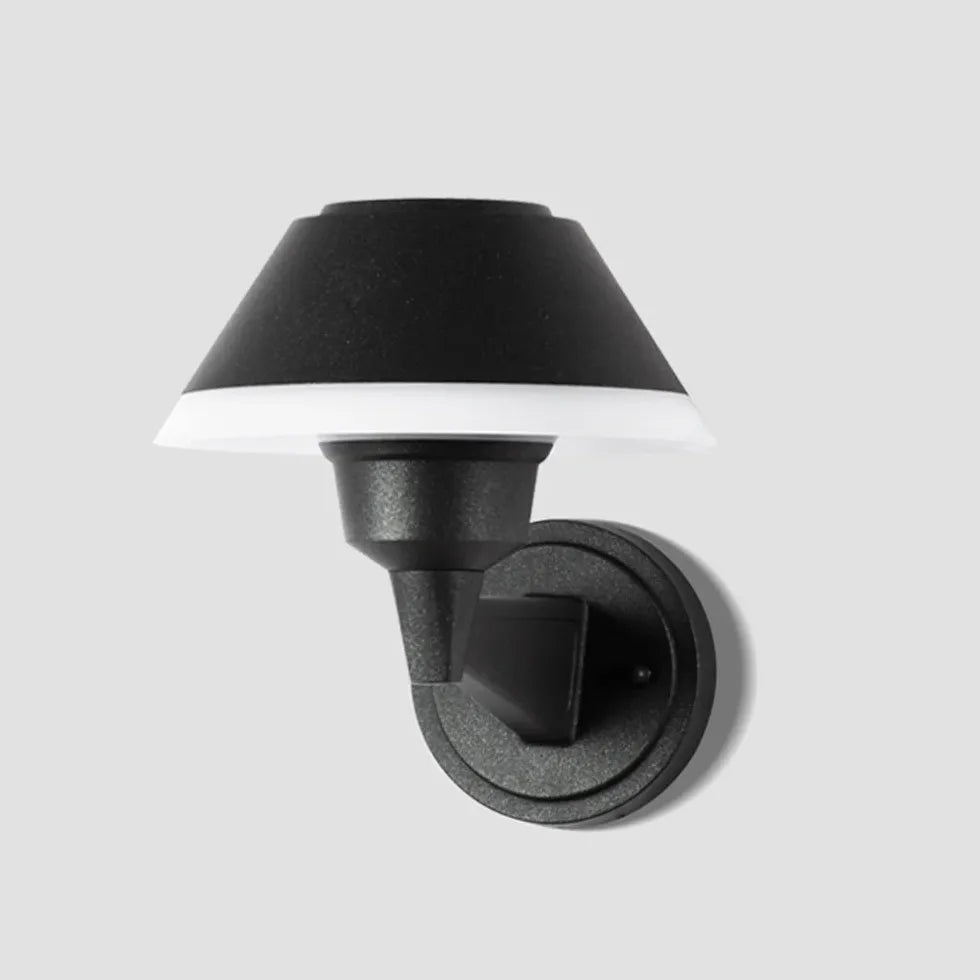 Black Outdoor Wall Light Carins Metal & Acrylic Outdoor Ip65 Led