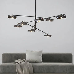 Modern Chandeliers For Bedroom Carins Metal Ip20