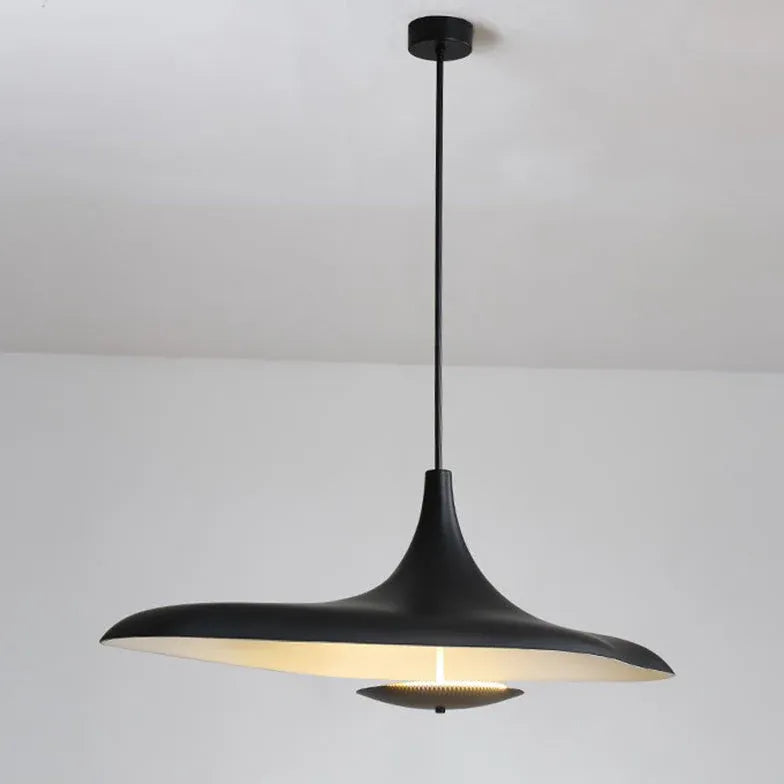 Black Light Single Pendant For Living Room Carins Resin Warm White Led Ip20