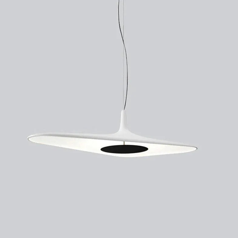 Black Light Single Pendant For Living Room Carins Resin Warm White Led Ip20