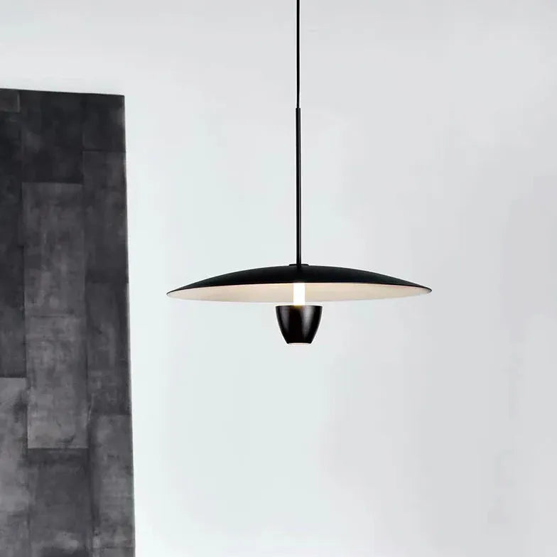 Black Light Single Pendant For Bedroom Carin Metal Led