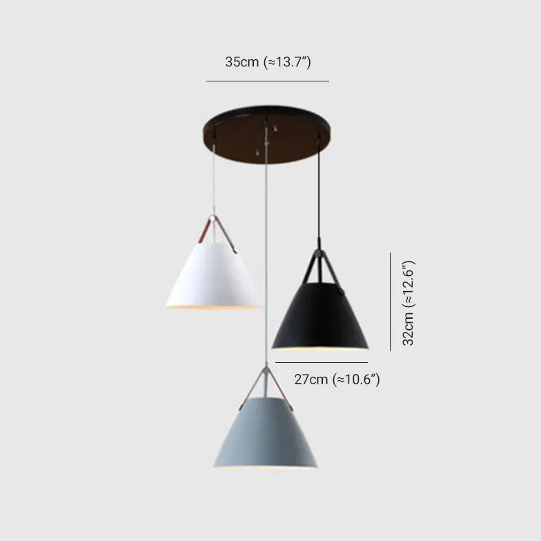 Carins Pedant Light Cluster Carin Metal Led