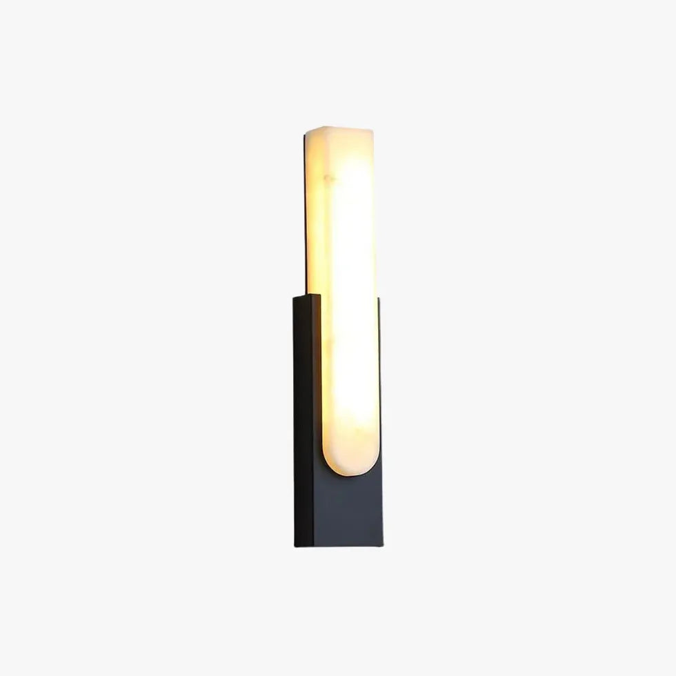 Flush Wall Light For Bathroom Rectangular Chan Metal Ip44