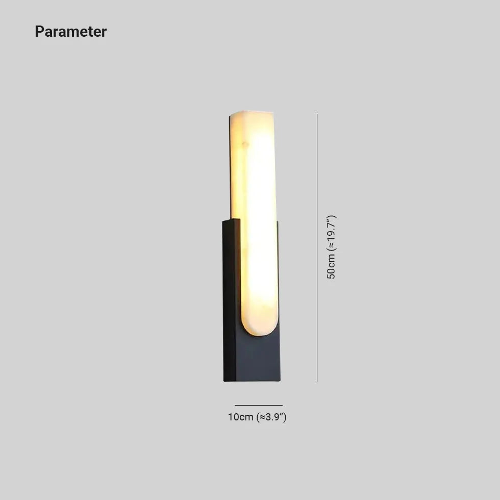 Flush Wall Light For Bathroom Rectangular Chan Metal Ip44