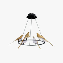 Black Statement Pendant Light For Bedroom Clifford Metal & Acrylic Ip20 Warm White