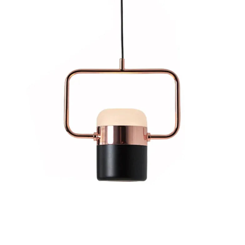 Gold Light Single Pendant For Bedroom Cooley Metal & Glass Led