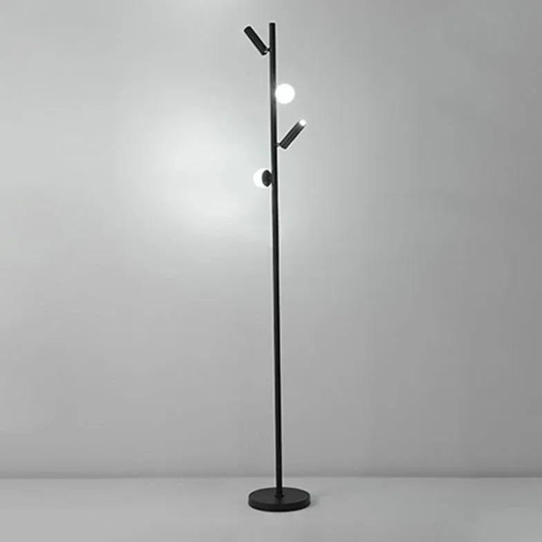 Floor Lamp For Bedroom Cooley Metal & Acrylic Ip20 Plug Led