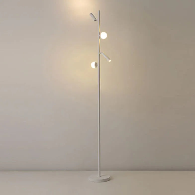 Floor Lamp For Bedroom Cooley Metal & Acrylic Ip20 Plug Led