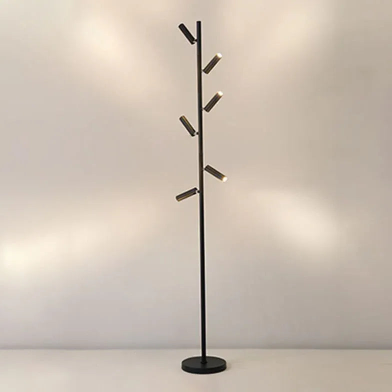 Floor Lamp For Bedroom Cooley Metal & Acrylic Ip20 Plug Led