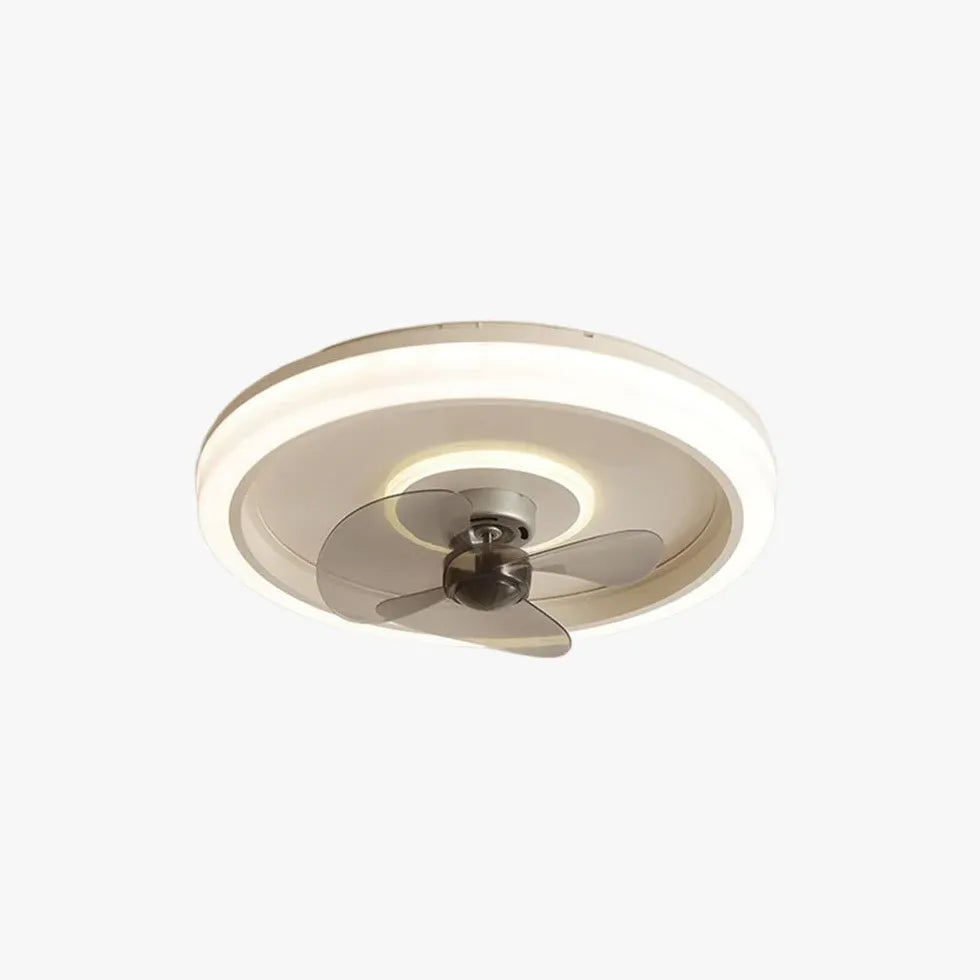 Ceiling Fan With Light For Bedroom Edge Metal Led