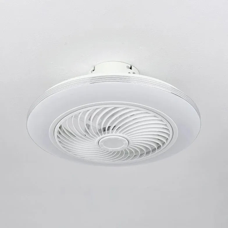 Ceiling Fan With Light For Bedroom Edge Metal Ip20 Led Dimmable