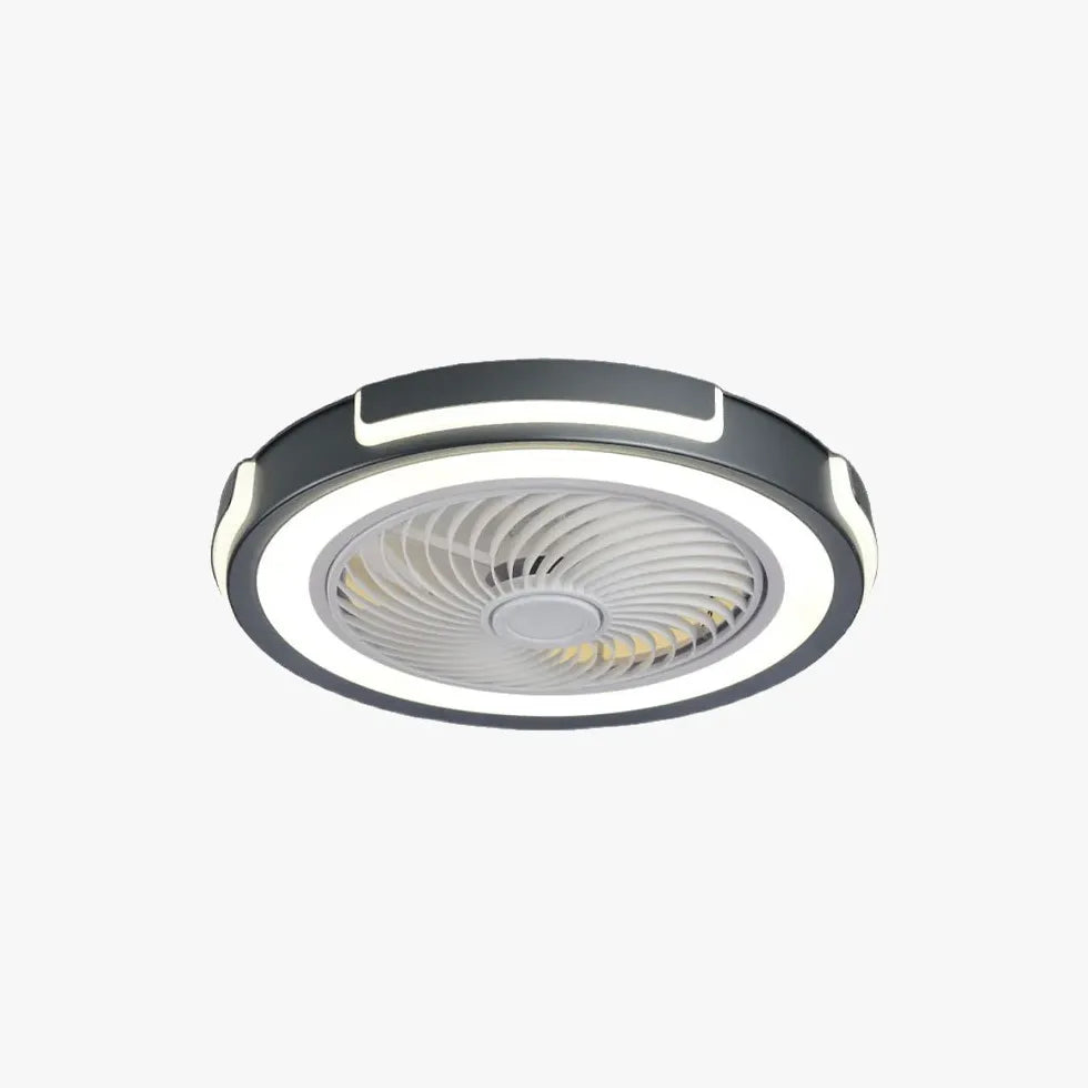 Ceiling Fan With Light For Kitchen Edge Metal Ip20