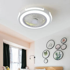 Ceiling Fan With Light For Kitchen Edge Metal Ip20