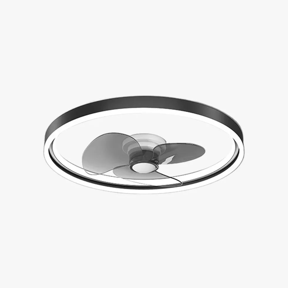 Ceiling Fan With Light For Bedroom Edge Metal Ip20 Dimmable