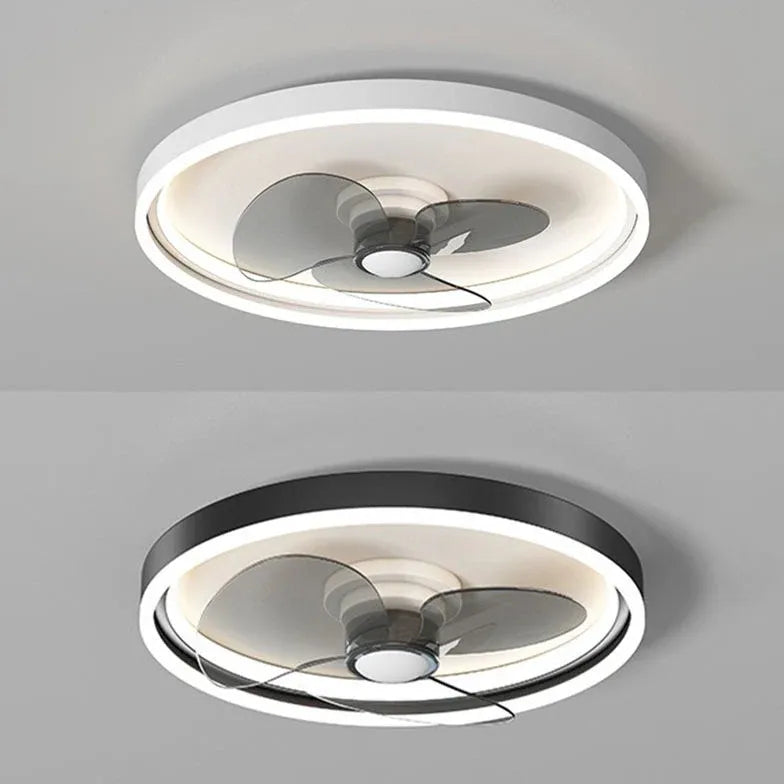 Ceiling Fan With Light For Bedroom Edge Metal Ip20 Dimmable