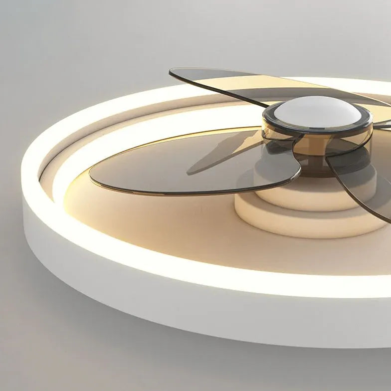 Ceiling Fan With Light For Bedroom Edge Metal Ip20 Dimmable