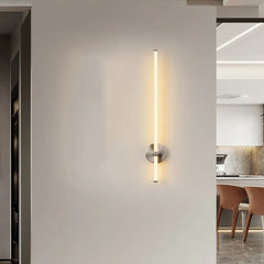 Flush Wall Light For Bedroom Edge Metal Led Warm White Ip20