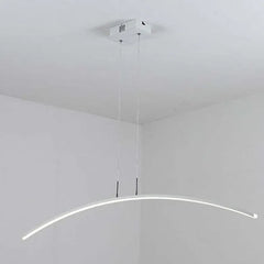 Black Bar Pendant Light Linear For Dining Room