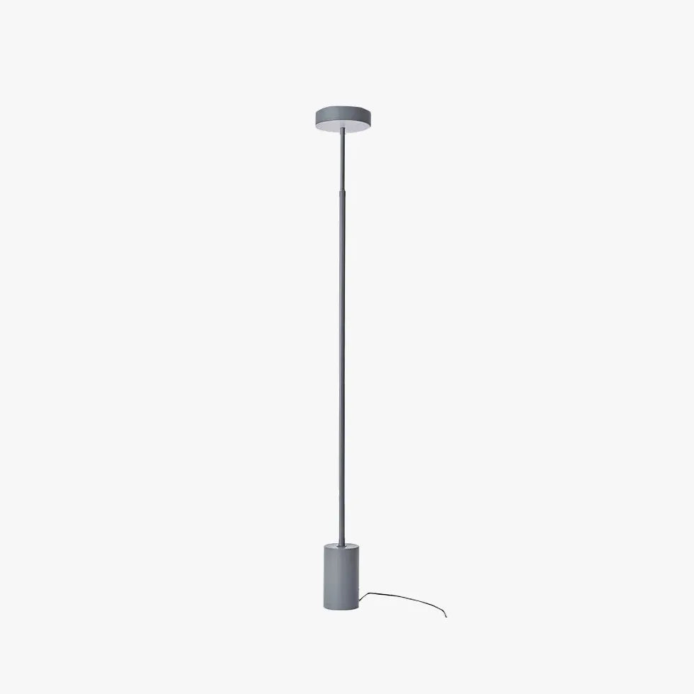 Black Floor Lamp For Bedroom Linear Edge Metal Plug Ip20 Led