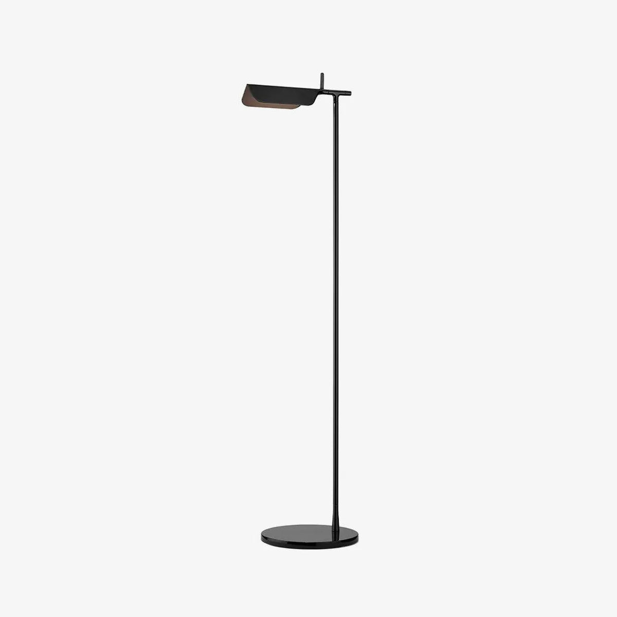 Black Floor Lamp For Bedroom Linear Edge Metal & Acrylic Plug Led Ip20