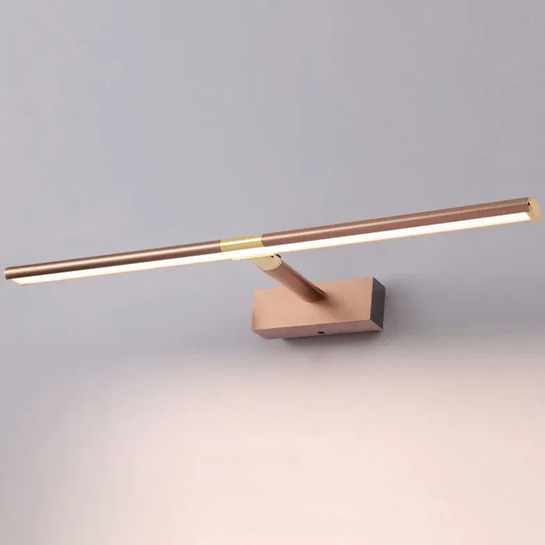 Mirror Light For Bathroom Linear Edge Metal Led