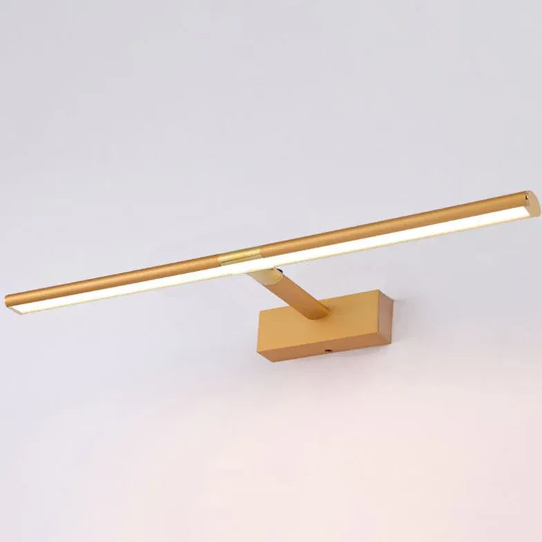 Mirror Light For Bathroom Linear Edge Metal Led