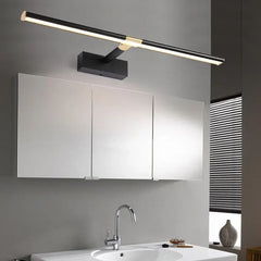 Mirror Light For Bathroom Linear Edge Metal Led