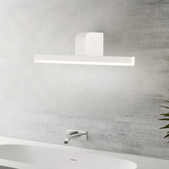 Black Modern Linear Mirror Light For Bathroom Metal & Acrylic Ip44