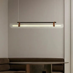 Bar Pendant Light For Kitchen Linear Edge Metal & Acrylic Led