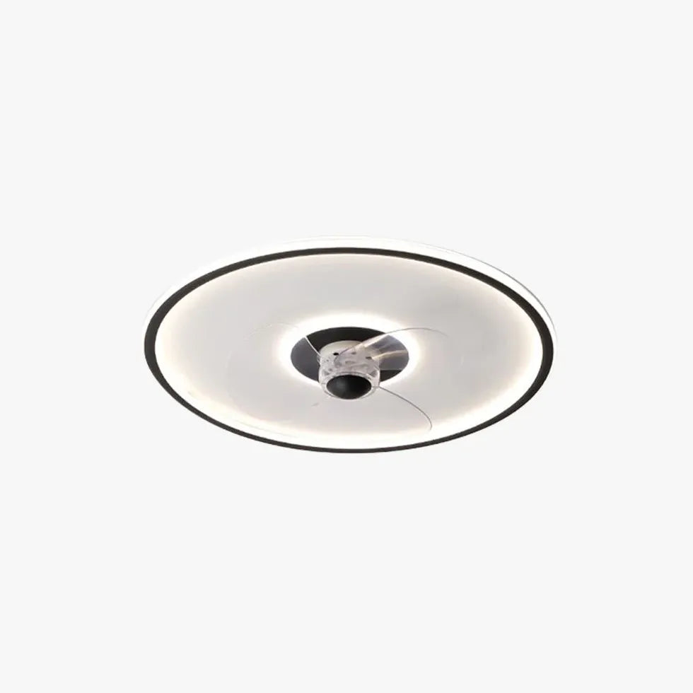 Ceiling Fan With Light For Bedroom Edge Metal Led