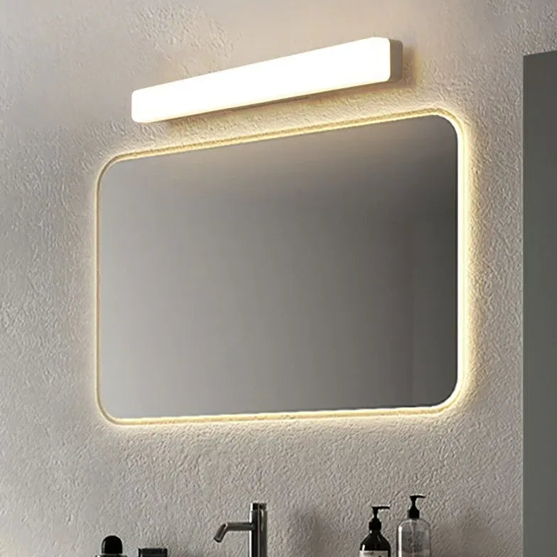 White Mirror Light For Bedroom Edge Acrylic Led Ip44