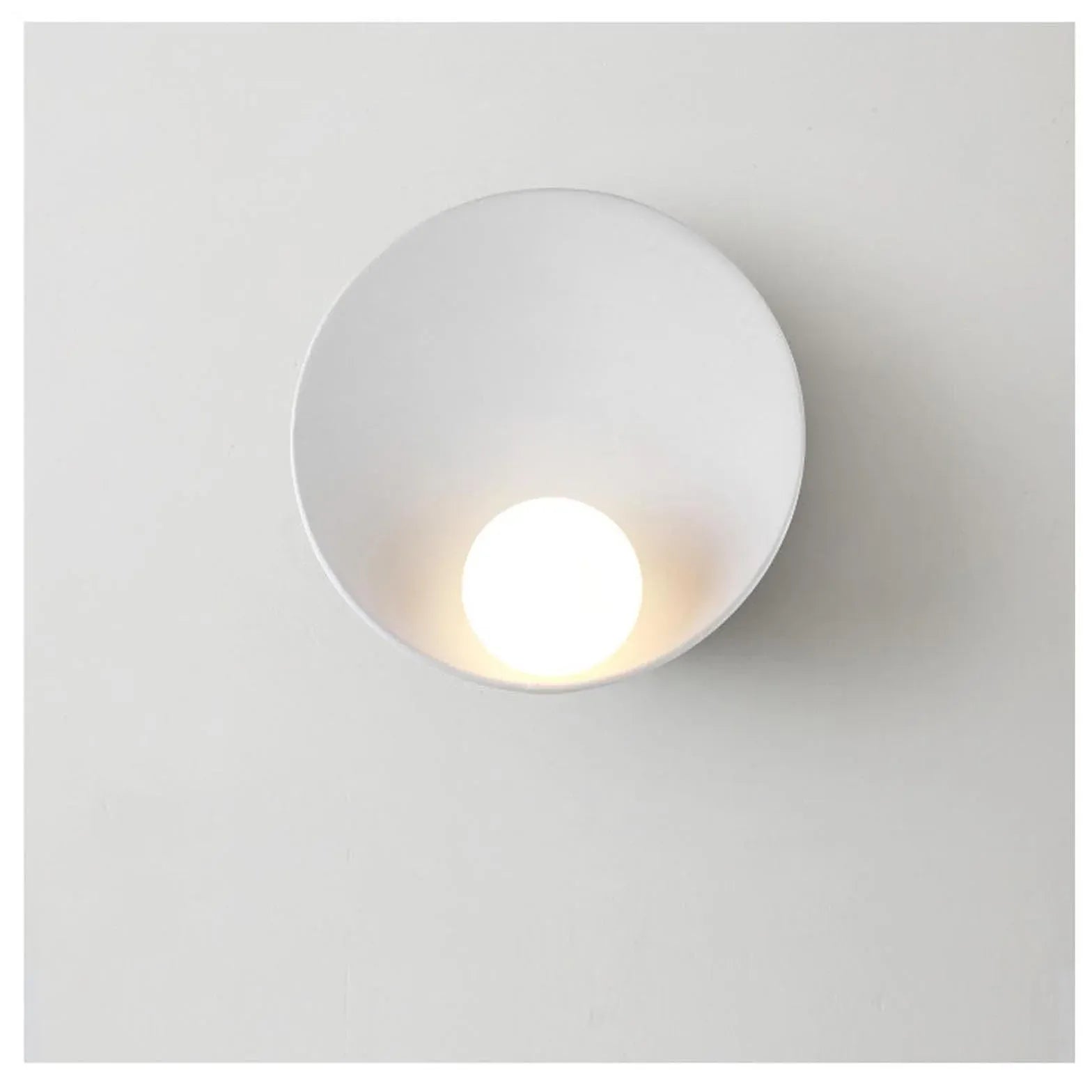 Flush Wall Light For Bedroom Elif Resin Led Ip20 Without Bulbs