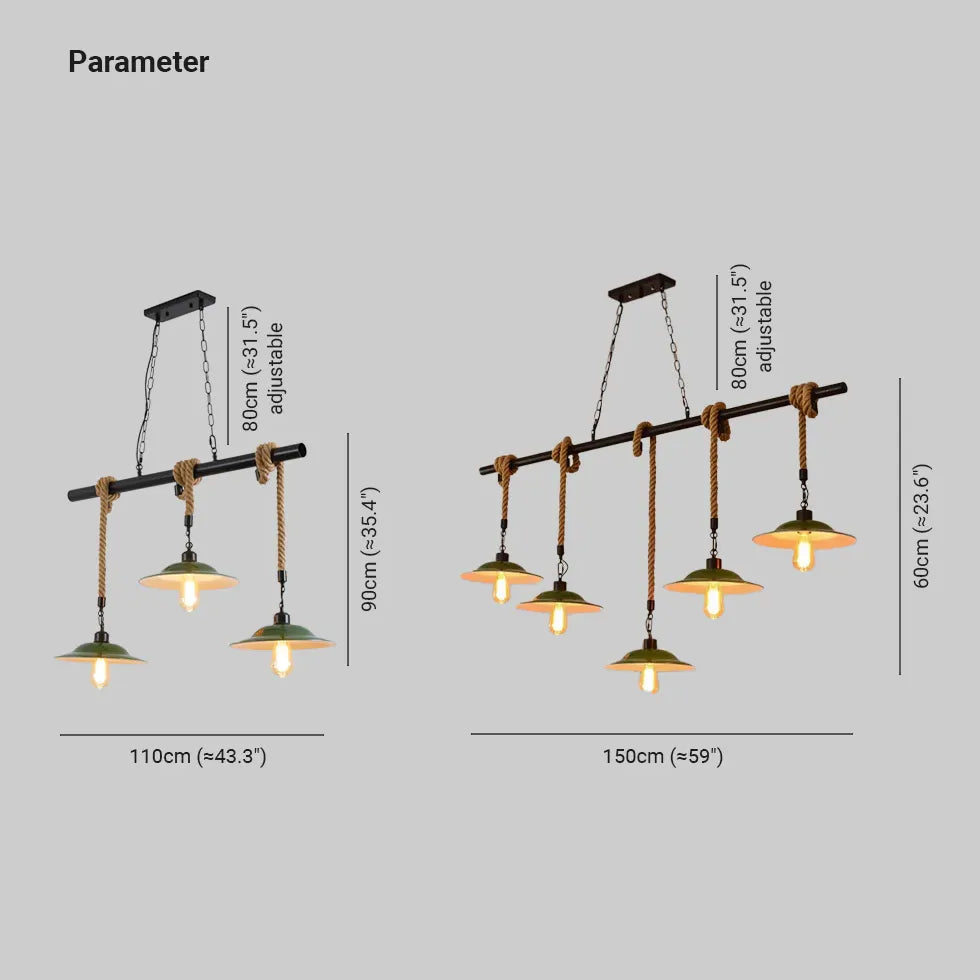 Green Chandelier For Living Room Epoch Metal Led