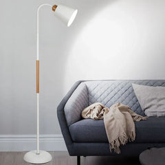 Black Floor Lamp For Bedroom Eryn Metal Plug Ip20 Led