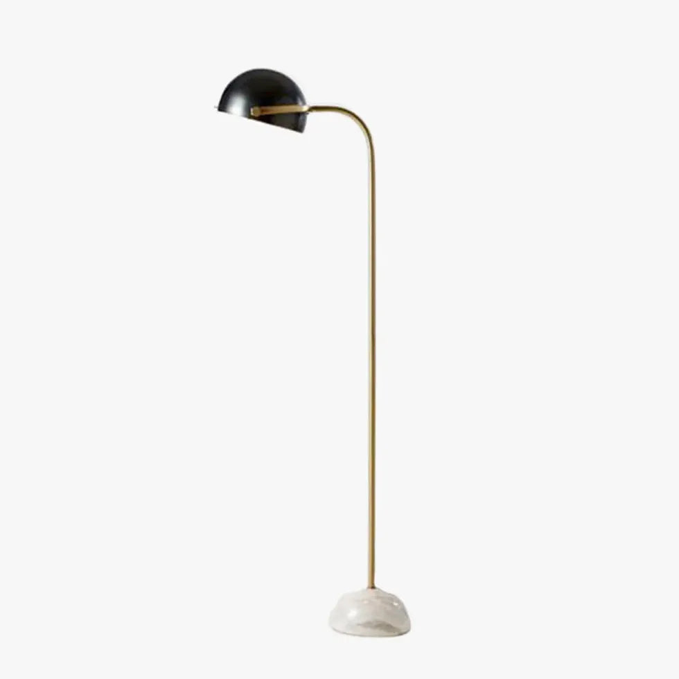 Black Floor Lamp For Bedroom Eryn Metal & Iron Led Plug