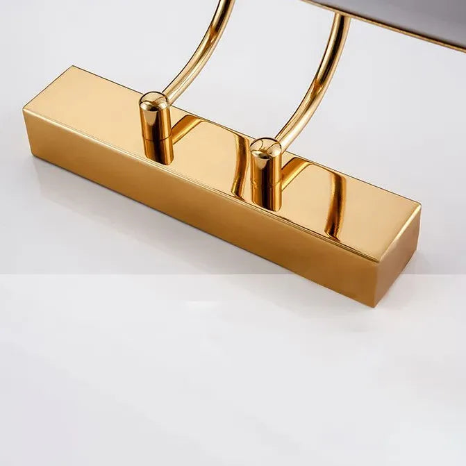 Gold Mirror Light For Bathroom Linear Eryn Metal & Acrylic Ip44