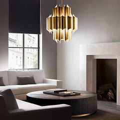 Statement Pendant Light For Bedroom Evette Metal Ip20