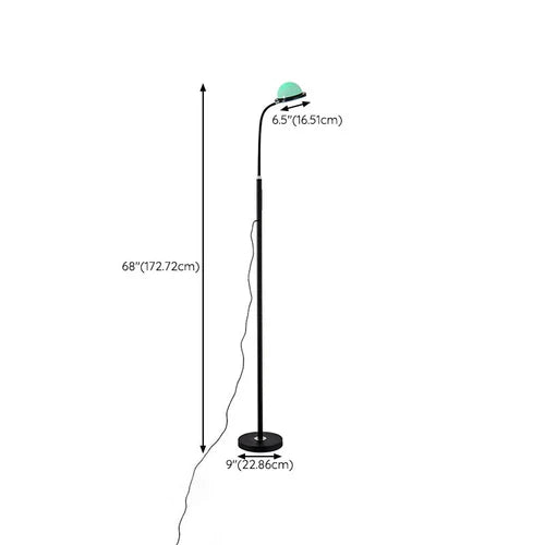 Floor Lamp For Bedroom Eryn Metal & Plastic Led Ip20 Plug