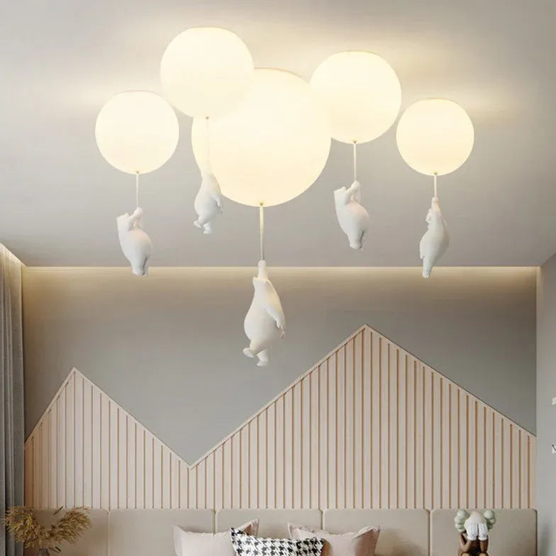 White Led Ceiling Light For Bedroom Fateh Resin Ip20 Warm White Led