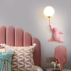 Single Arm Wall Light For Children's Room Fateh Resin Ip20 Led