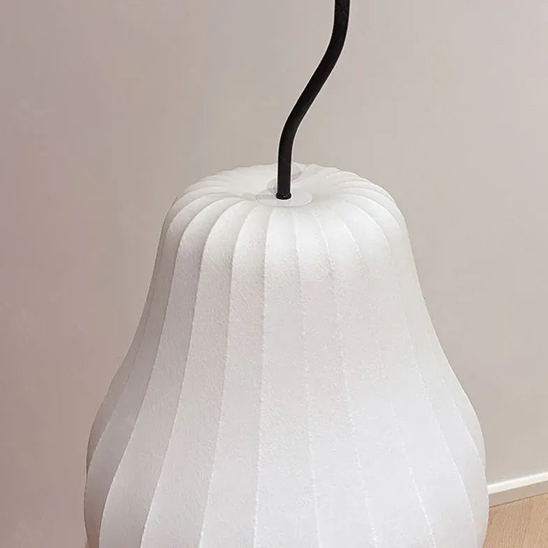 Floor Lamp For Living Room Renee Metal & Fabric Plug