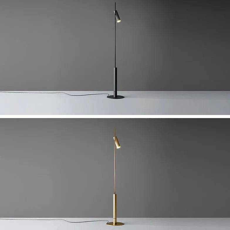 Floor Lamp For Bedroom Linear Freja Metal Led Warm White