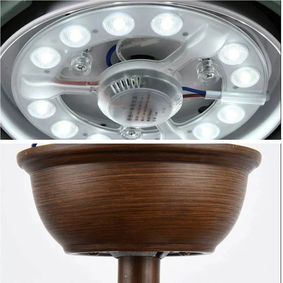 Ceiling Fan With Light For Bedroom Garner Metal Led